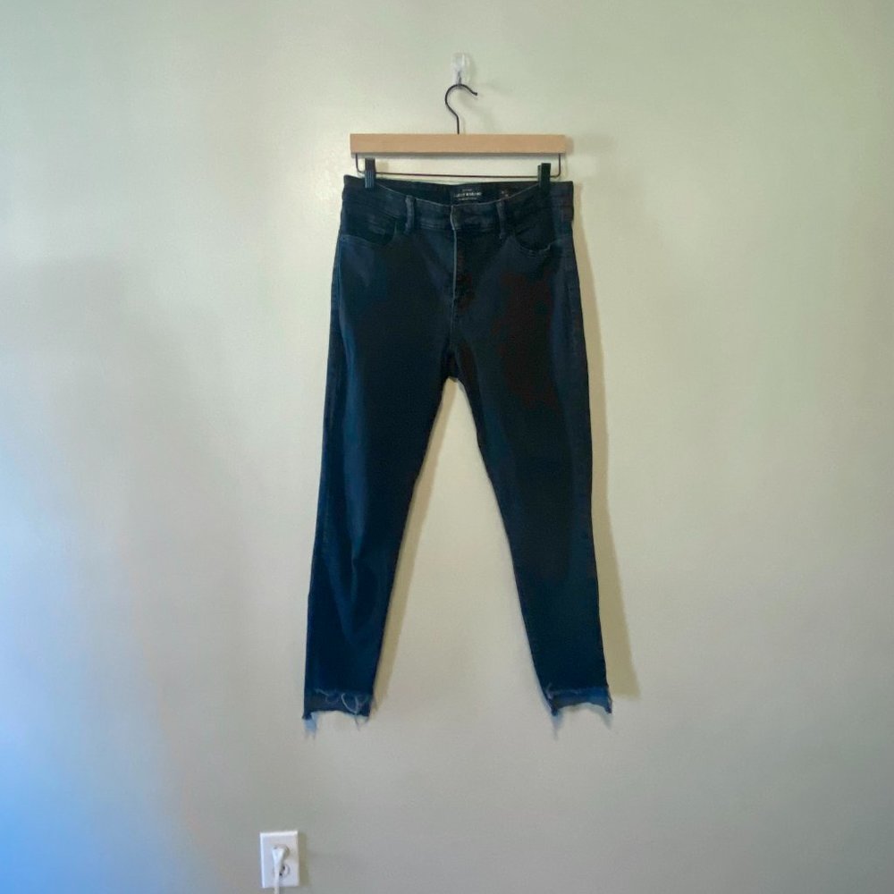 Ava Super Skinny Distressed Bottom Jean